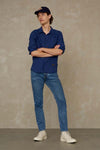 ENDA POCKET | BLUE LINEN
