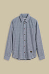 ENDA POCKET | BLUE FINE STRIPE