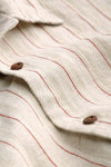 BALDER | LINEN STRIPE RED