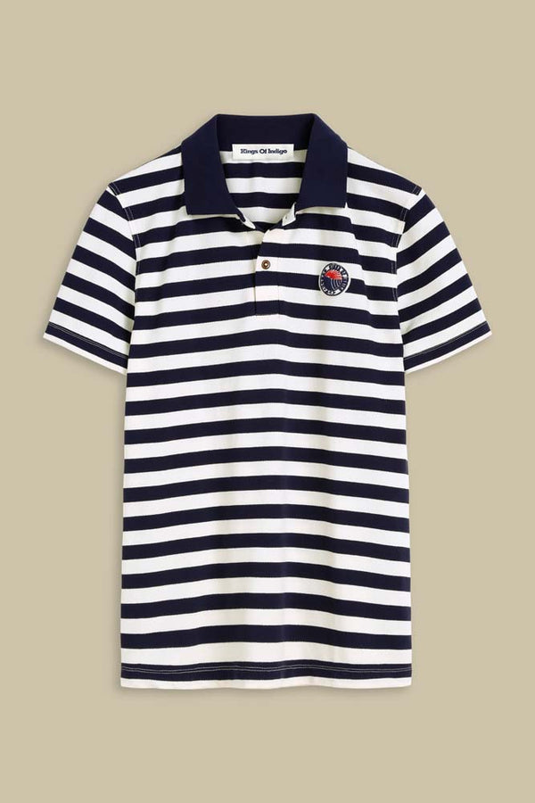 CHOKEI | NAVY STRIPE FUJI BADGE