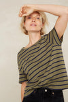 AMABEL | BRETON STRIPE LEAF GREEN