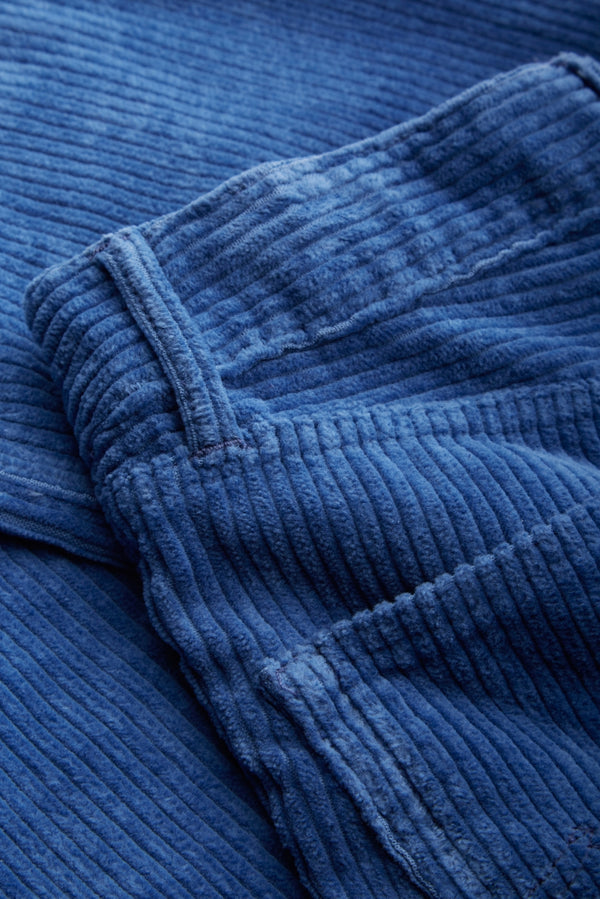 LIORA CROPPED | MID BLUE CORD