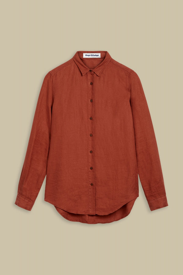 TAJA | TERRACOTTA LINEN