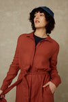 MAGGY | TERRACOTTA LINEN