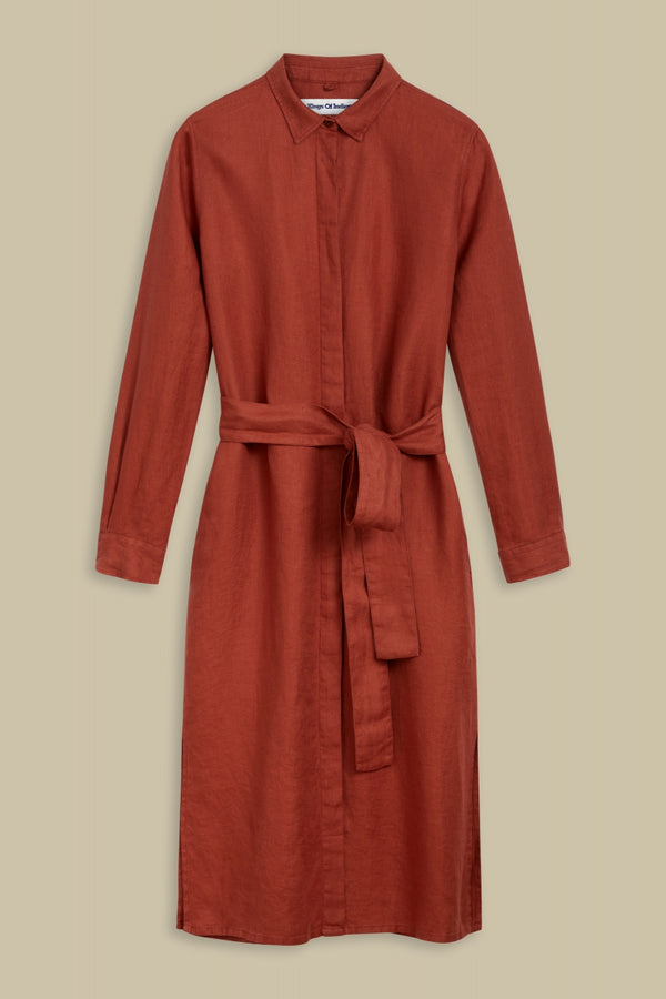 MAGGY | TERRACOTTA LINEN