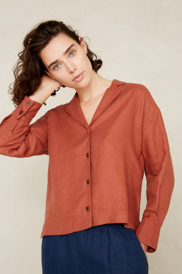 ATHALIE | TERRACOTTA LINEN