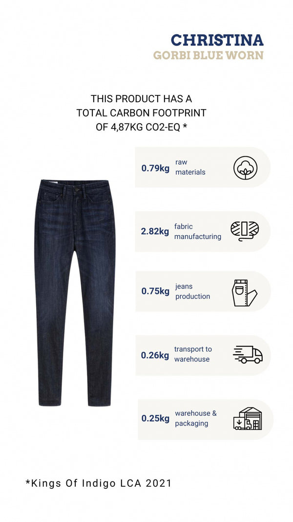 CHRISTINA HIGH | GORBI BLUE WORN