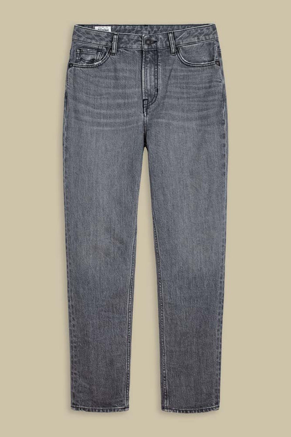 CAROLINE CROPPED | CLEAN CARSON FLINTSTONE GREY WORN