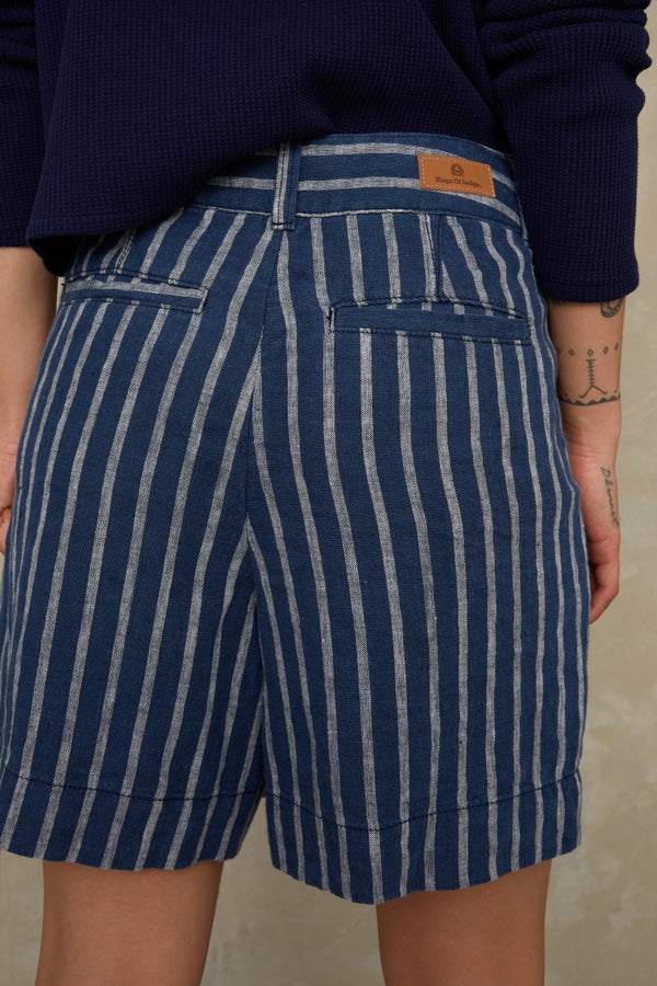 BANGJA | LINEN NAVY STRIPE