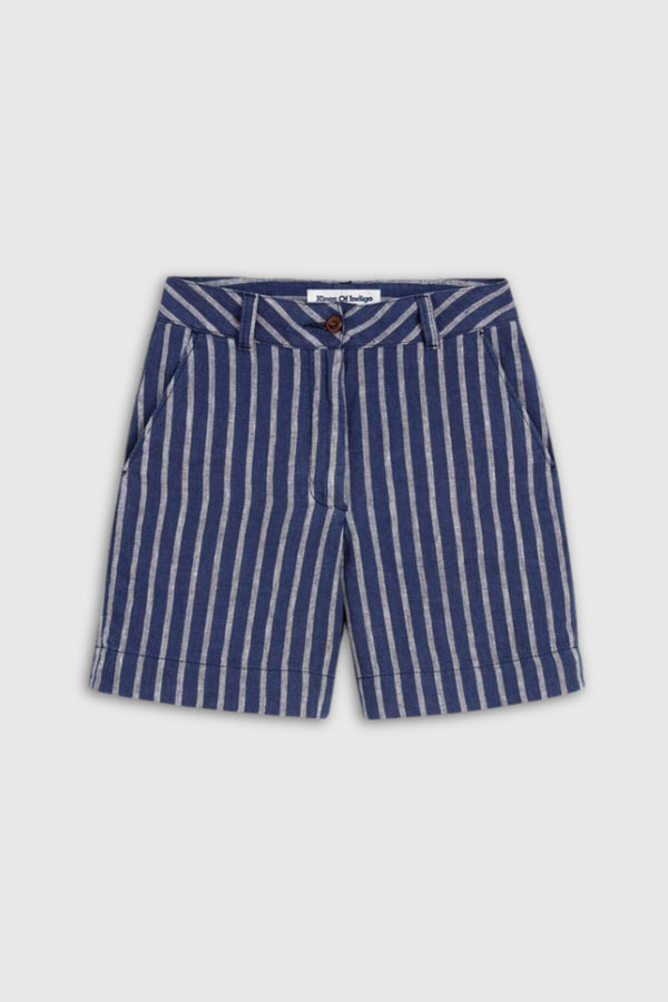 BANGJA | LINEN NAVY STRIPE