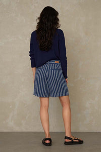 BANGJA | LINEN NAVY STRIPE