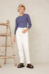 CAROLINE CROPPED | HOLO OPTICAL WHITE