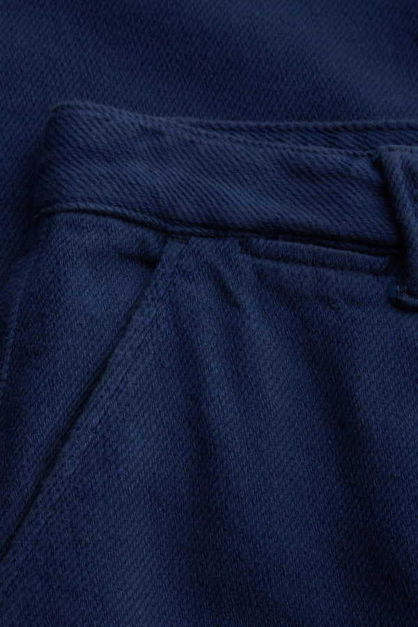 DARIA CROPPED | WORKER BLUE