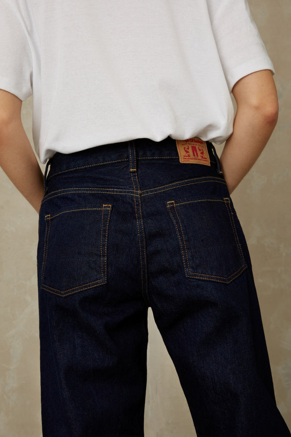 CAROLINE CROPPED SELVAGE | CLEAN QUARZO ORGANIC RINSE
