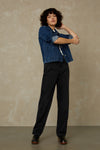 INDIRA | ECO RECYCLED BLACK WORN