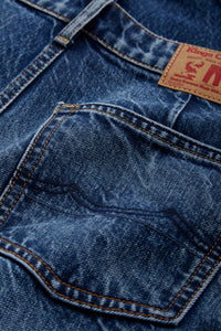 LEILA CROPPED | CLEAN BLUE WORN REFIBRA