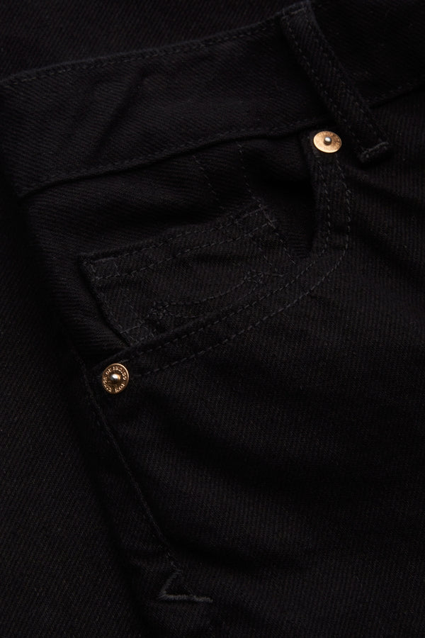 LIORA CROPPED | HOLO RECYCLED STAY BLACK