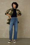 LIORA CROPPED | ECO HOLO VINTAGE LIGHT BLUE