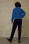 LAVINIA | MID BLUE CORD