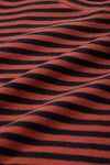 AMABEL | FINE STRIPE TERRACOTTA