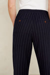 LOURDES | INDIGO STRIPE HEMP