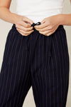 LOURDES | INDIGO STRIPE HEMP
