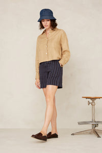 BANGJA | BLUE LINEN STRIPE
