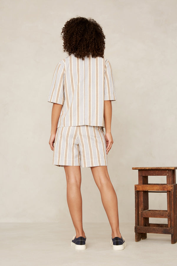 BANGJA | ECRU HEMP STRIPE