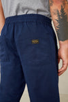 MARTIN | WORKER BLUE LINEN MIX