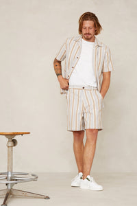 CRONUS | ECRU HEMP STRIPE