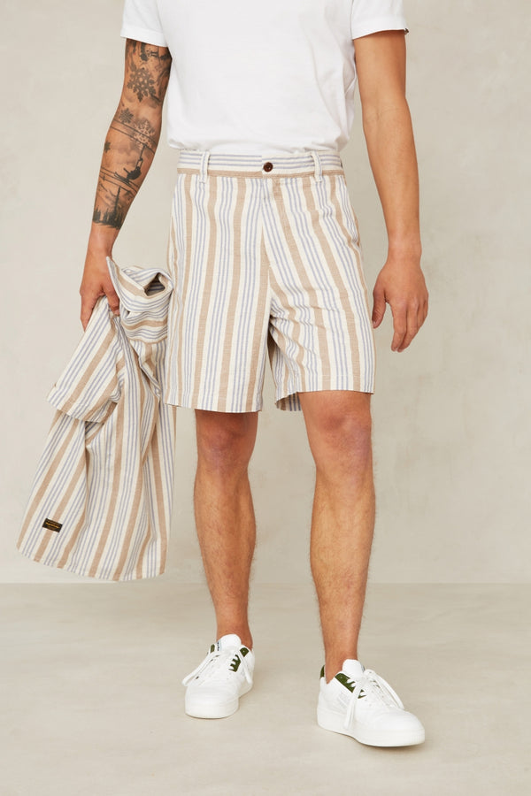 CRONUS | ECRU HEMP STRIPE
