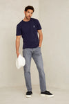 EDRIC | CARSON FLINTSTONE GREY WORN