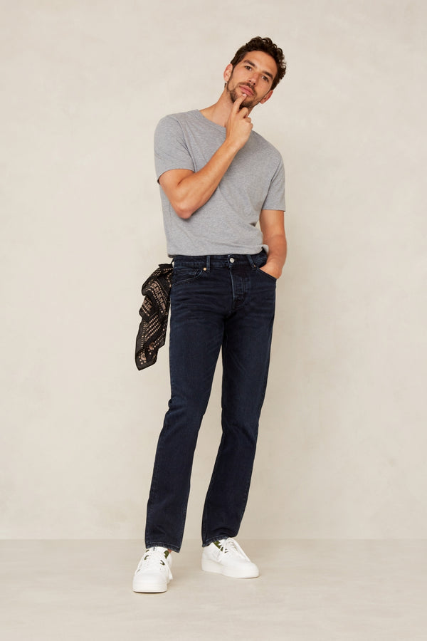 EDRIC | XAVIER BLUE BLACK WORN