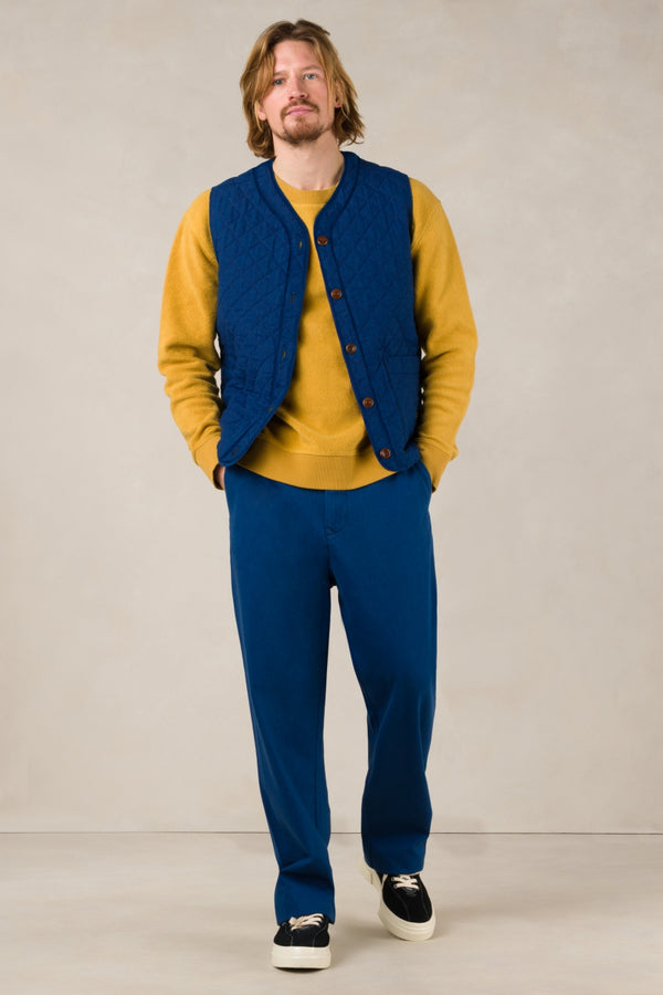 ABBAN | SOLID INDIGO