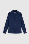 ENDA POCKET | WORKER BLUE LINEN