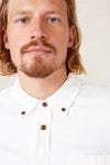 ENDA POCKET | OPTICAL WHITE LINEN