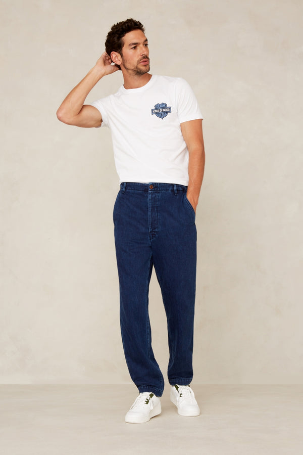 DARIUS | WHITE DENIM CRAZIES
