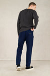 MARTIN | INDIGO HERRINGBONE