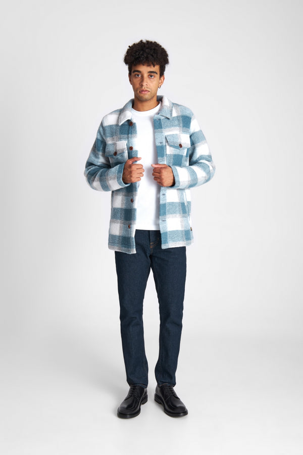 KAISER | FADED BLUE CHECK
