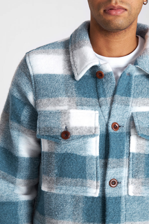 KAISER | FADED BLUE CHECK