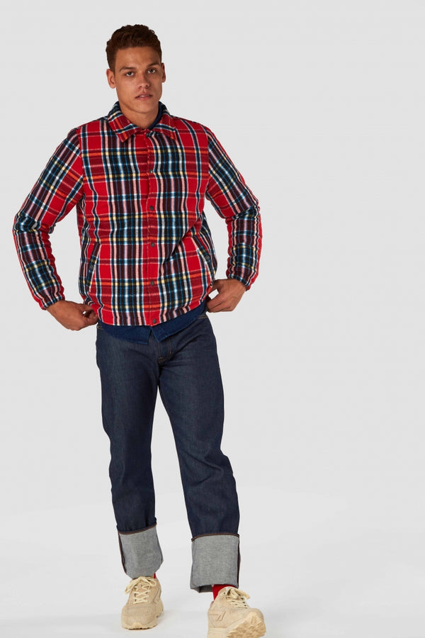 KENNETH | RED FLANNEL CHECK