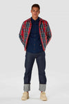 KENNETH | RED FLANNEL CHECK