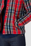 KENNETH | RED FLANNEL CHECK
