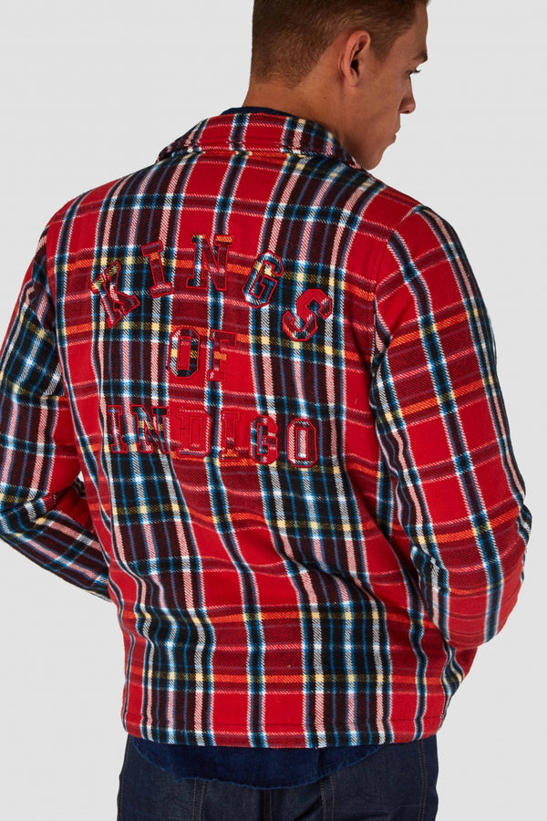 KENNETH | RED FLANNEL CHECK