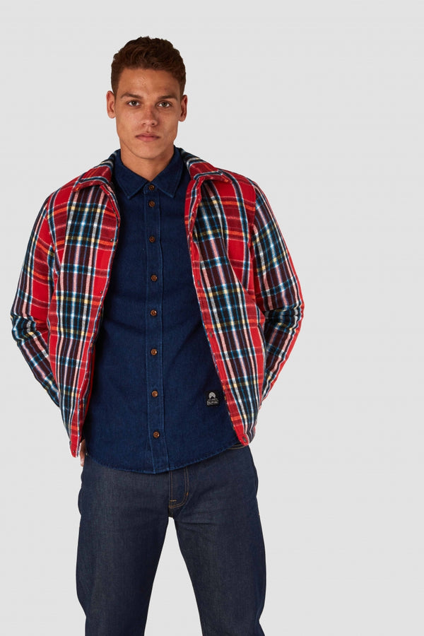 KENNETH | RED FLANNEL CHECK