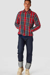KENNETH | RED FLANNEL CHECK
