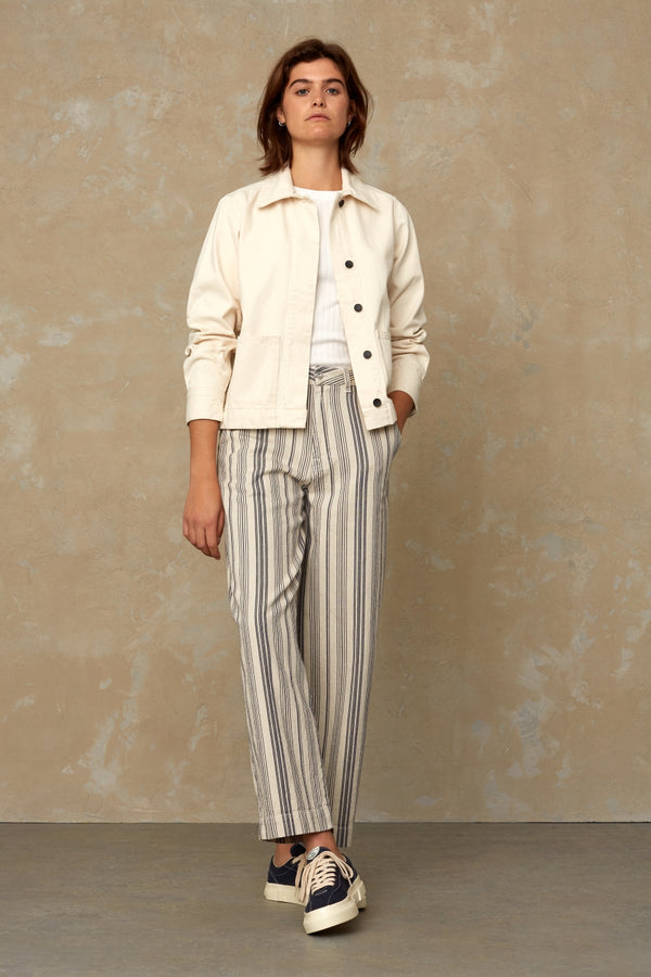 LEILA | BEIGE STRIPE