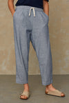 LOURDES | BLUE FINE STRIPE