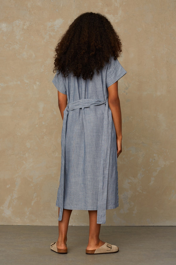 MIA | BLUE FINE STRIPE
