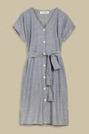 MIA | BLUE FINE STRIPE